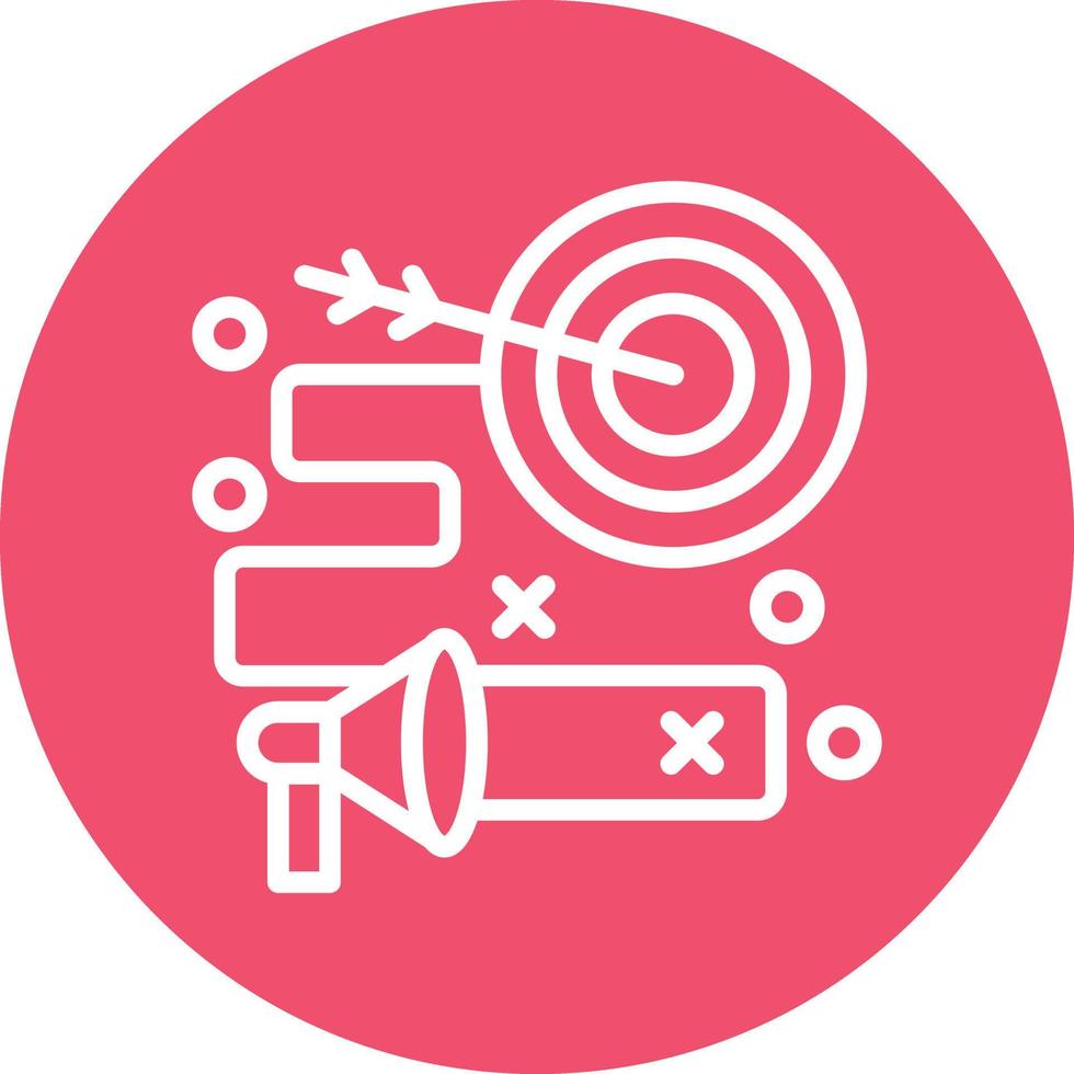Marketing Strategy Vector Icon Design
