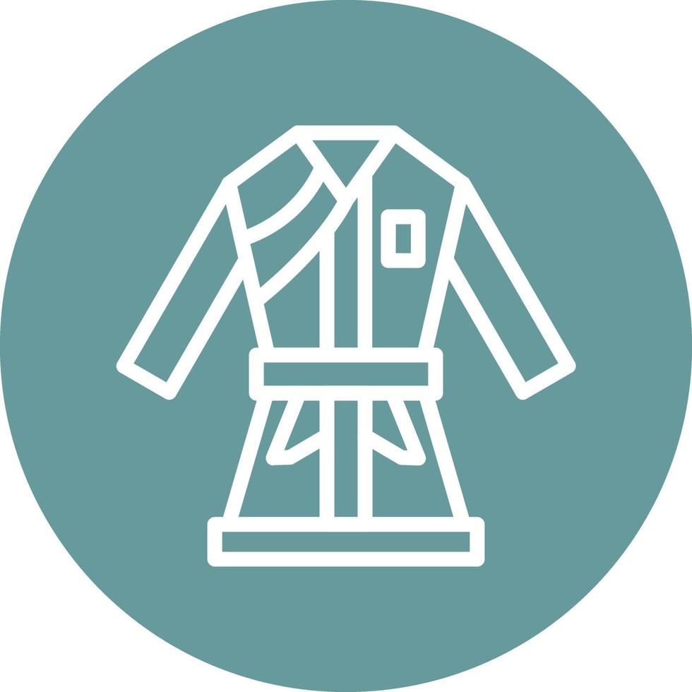 Martial Arts Vector Icon Design