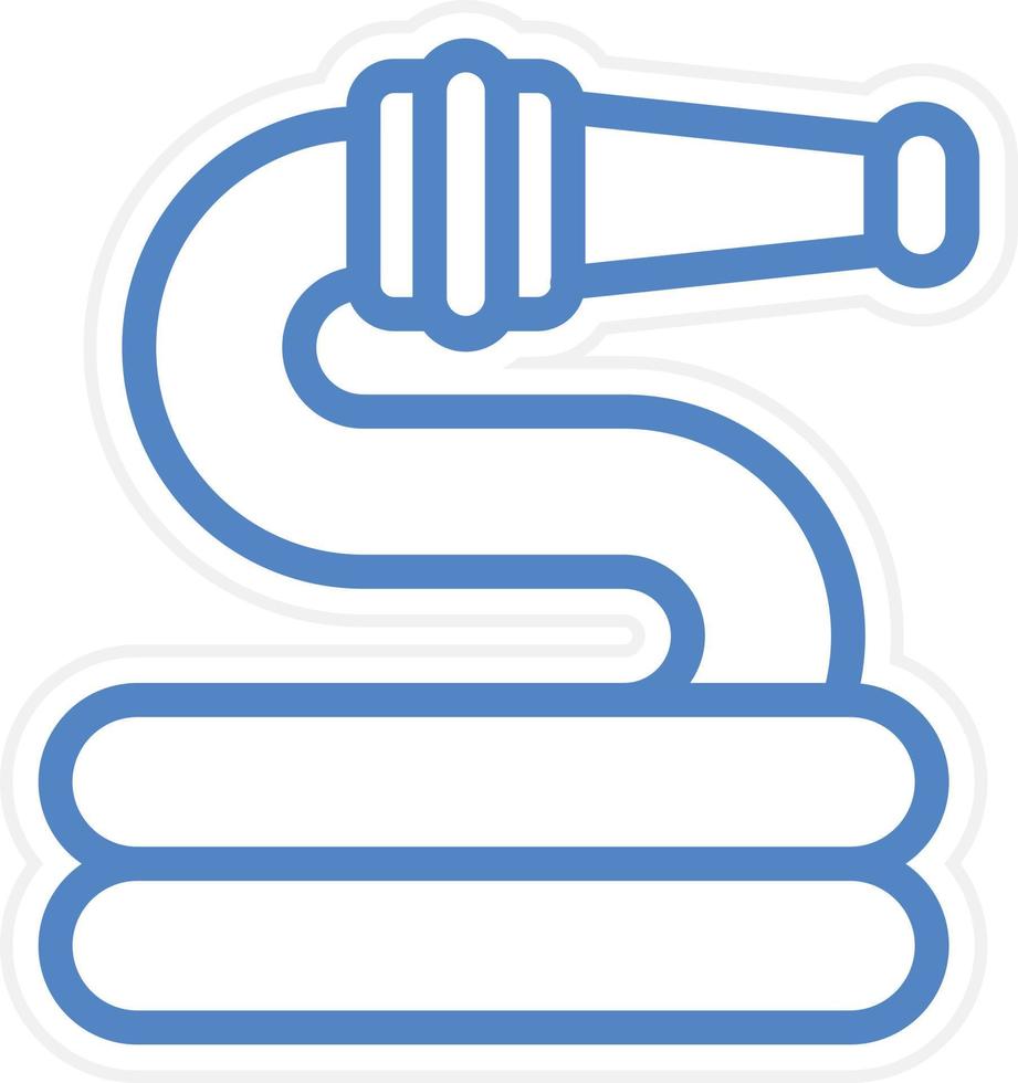 Hose Vector Icon Style