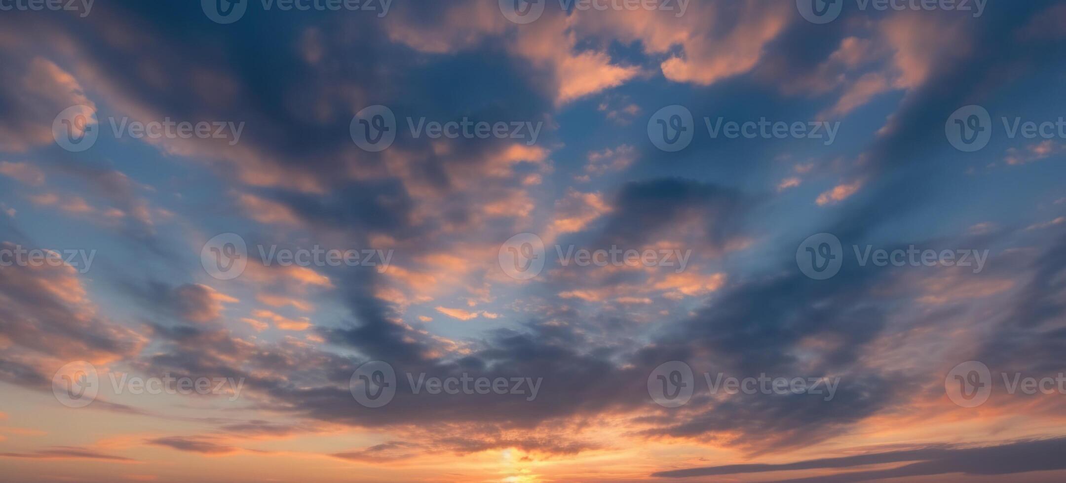 The Magic of Twilight Dances Across the Dusky Horizon, Sky replacement - technology photo