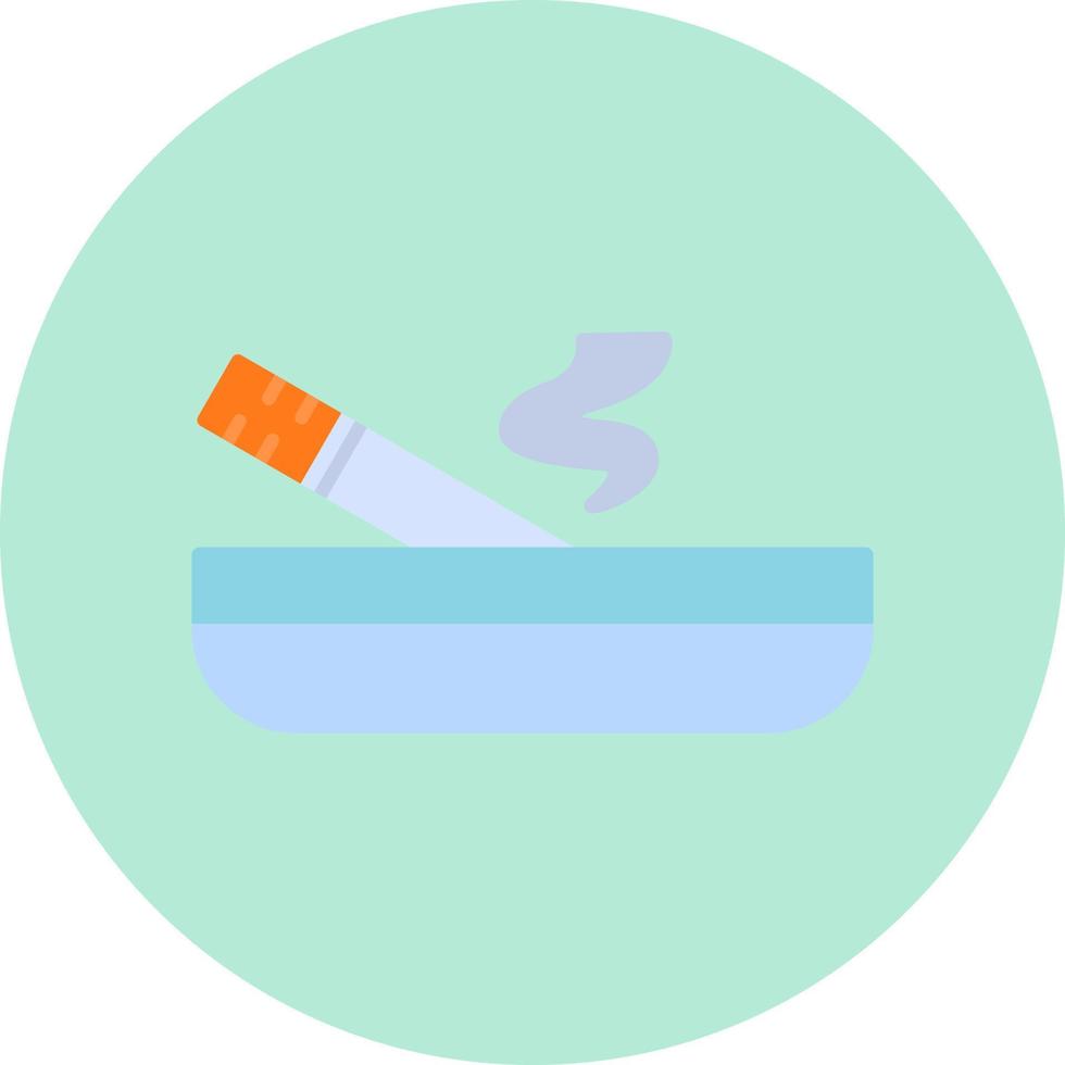 Ashtray Vector Icon