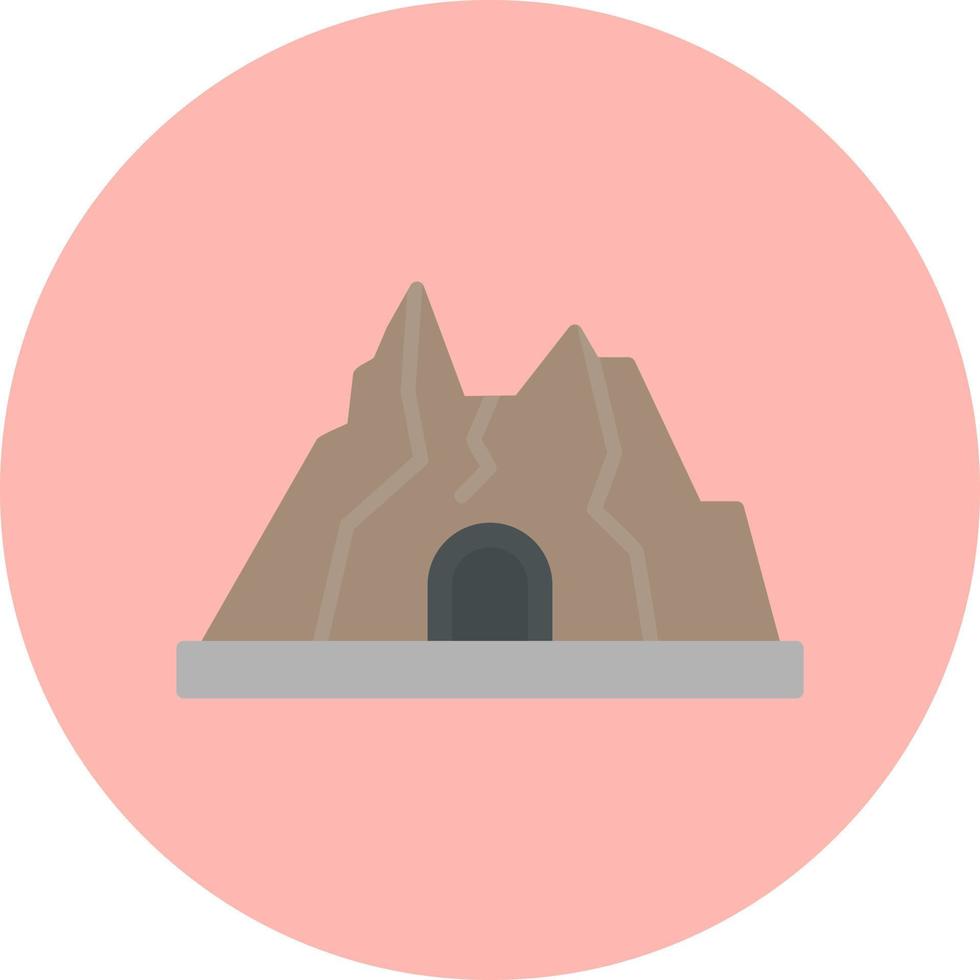 icono de vector de cueva