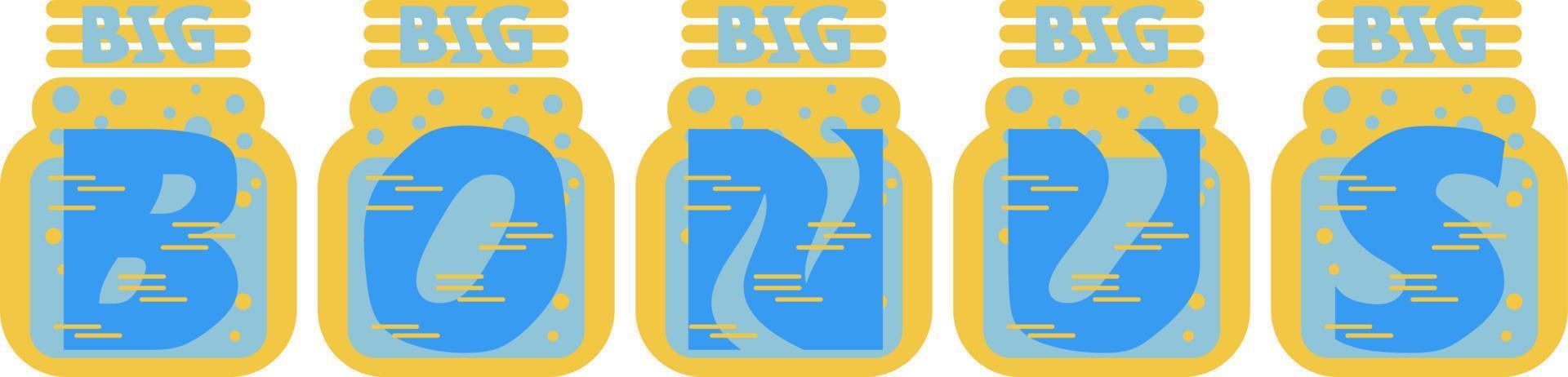 Ocean Bottle Waves Special Sale Style vector