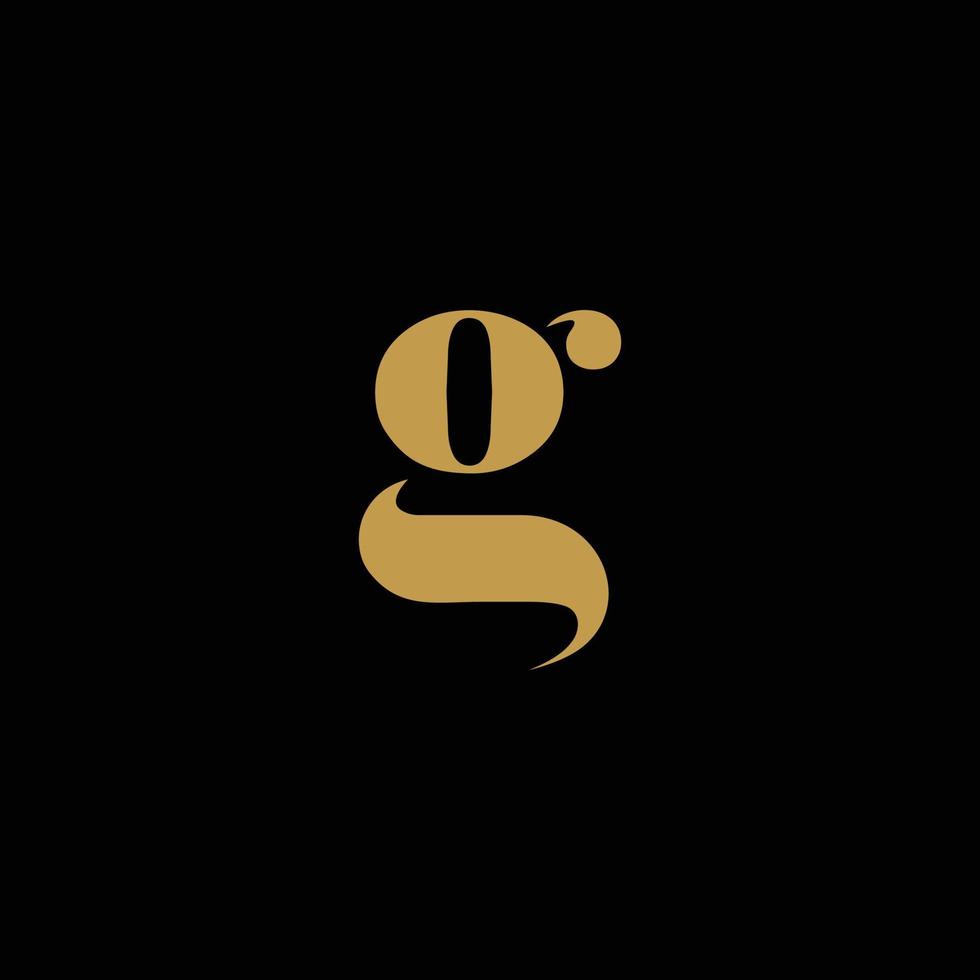 g letter vector logo design