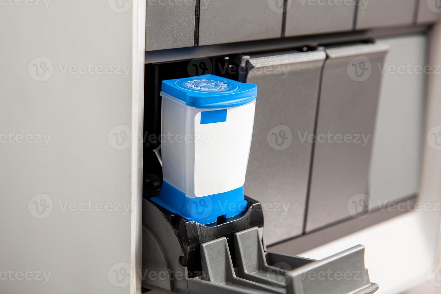 Thermal cycler machine in a molecular biology laboratory. Polymerase chain reaction technique. PCR technique photo