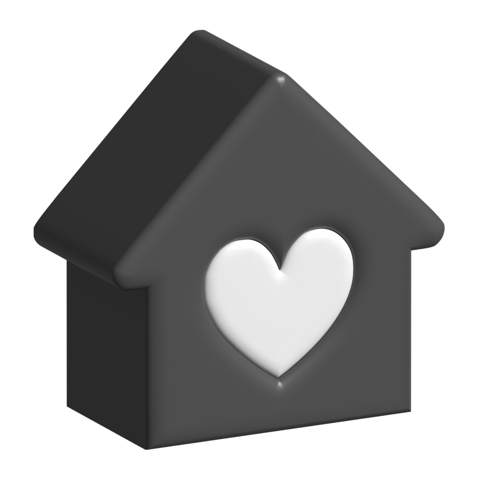 3d icono de amor png