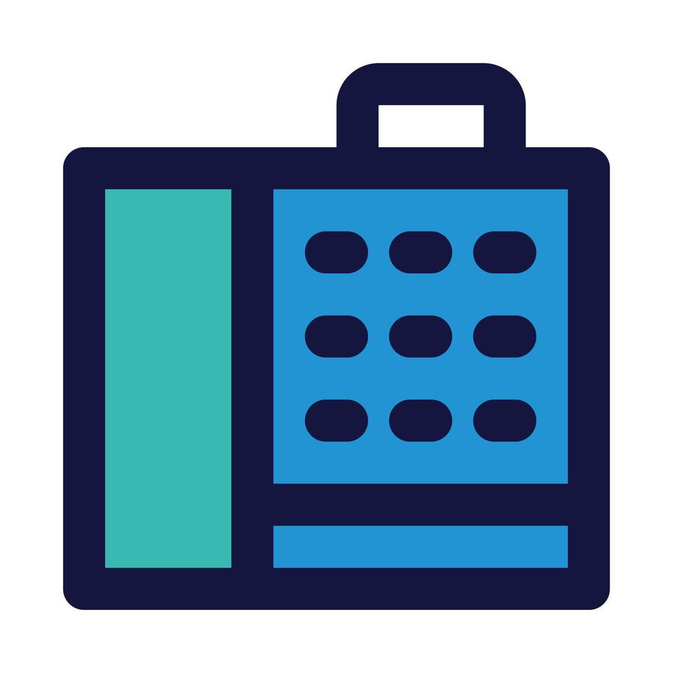 telephone of network connection fill icon style vector