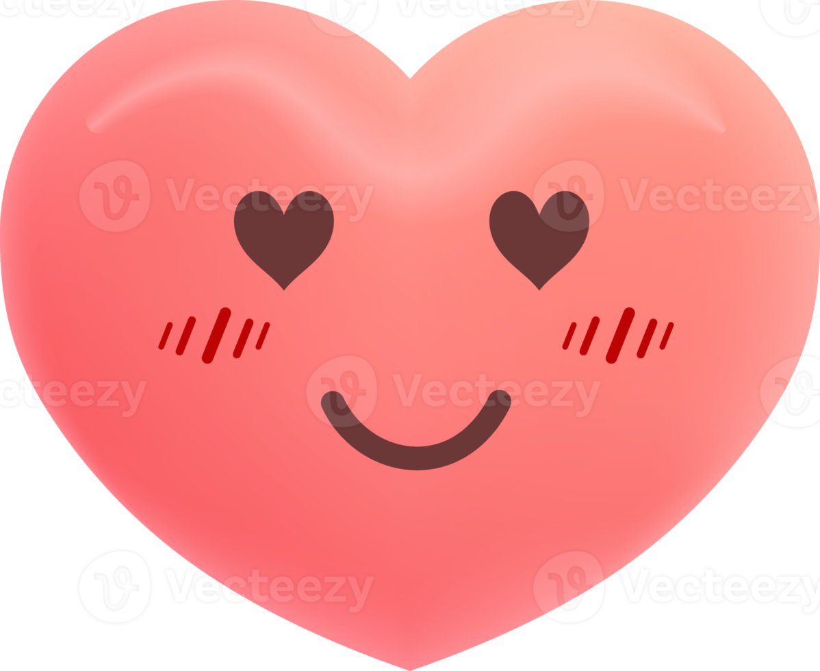 liefde schattig hart emoji png