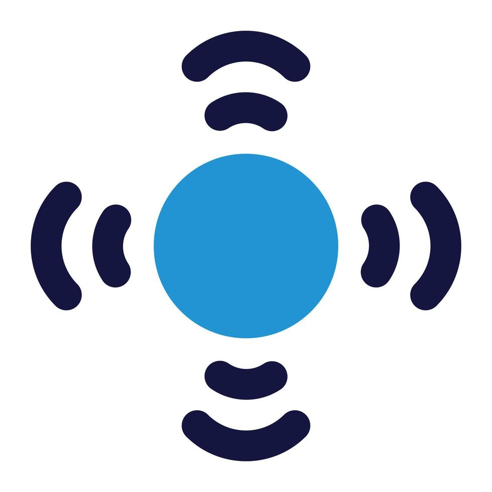 hotspot of network connection flat icon style vector