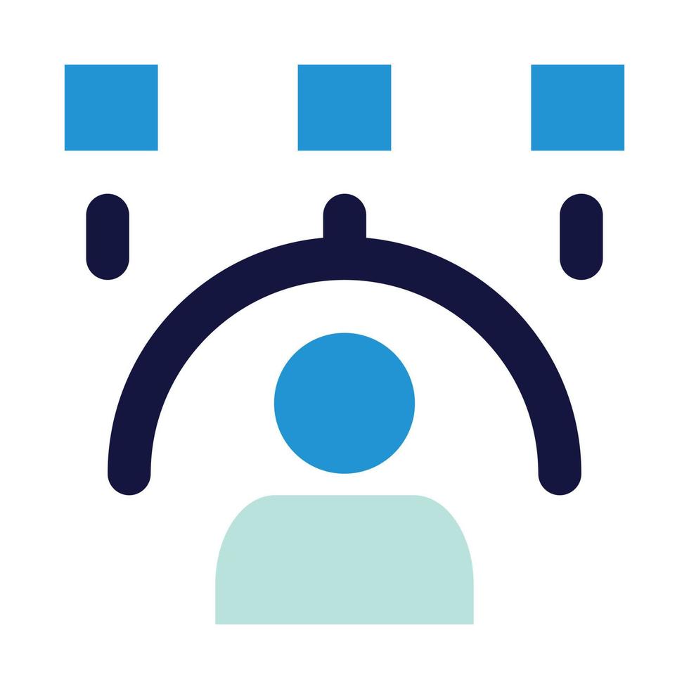 user connection of network connection flat icon style vector