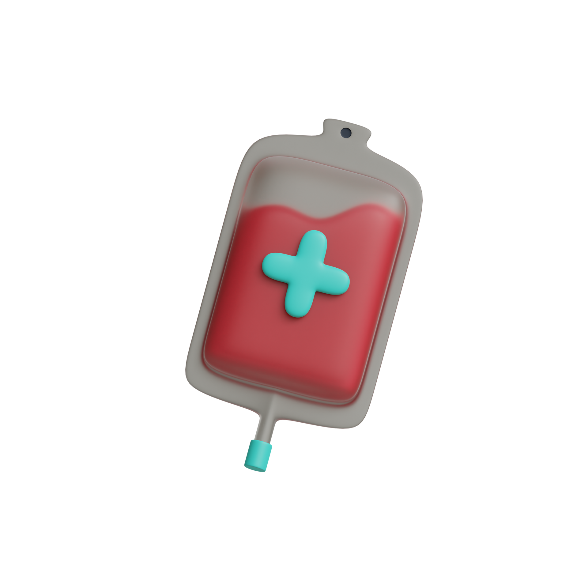 3d health and medical blood bag icon 22750928 PNG