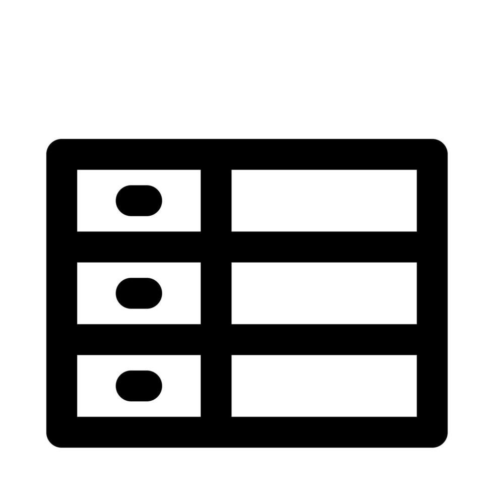 datos servidor de red conexión línea icono estilo vector