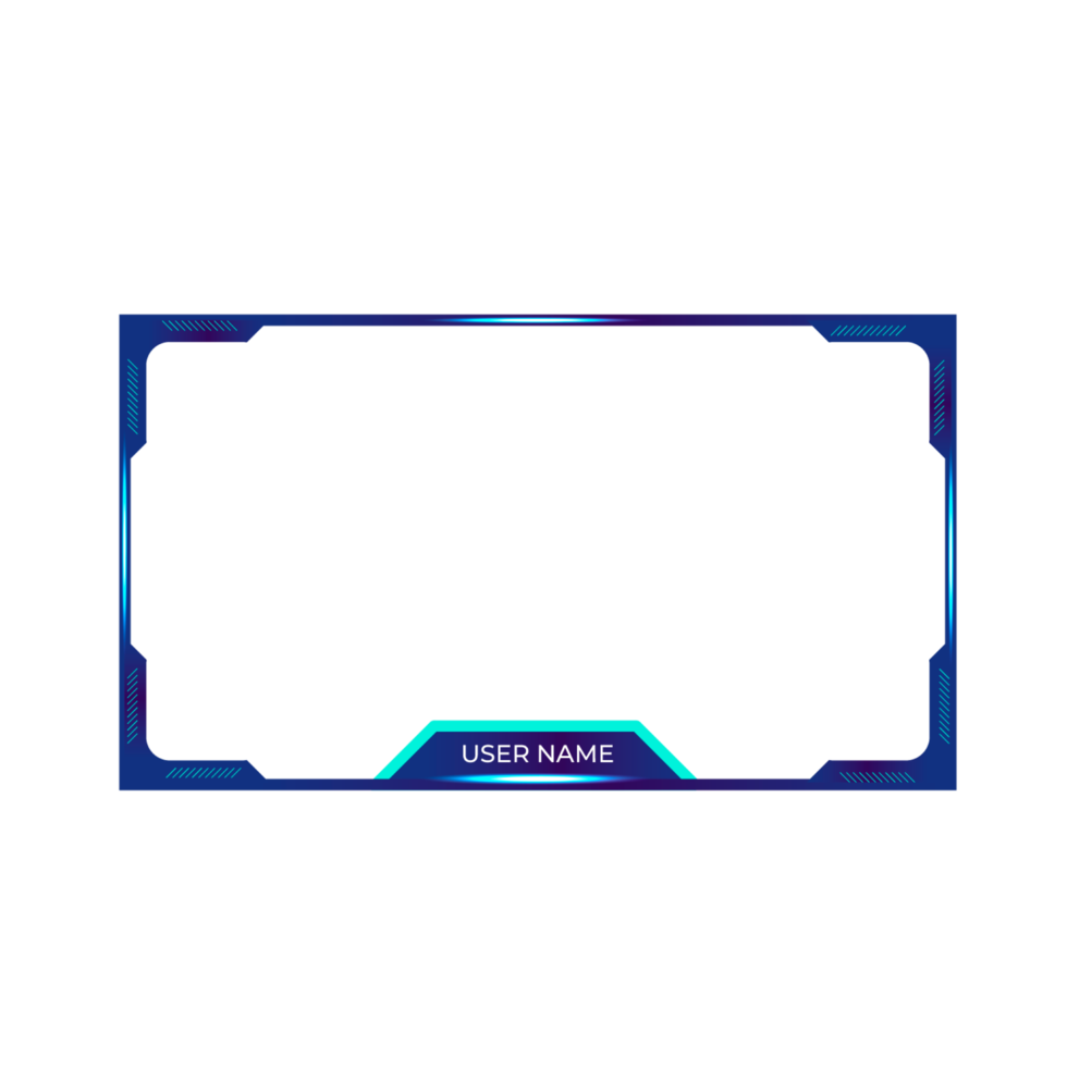Online gaming screen panel and border design for gamers 22751375 PNG
