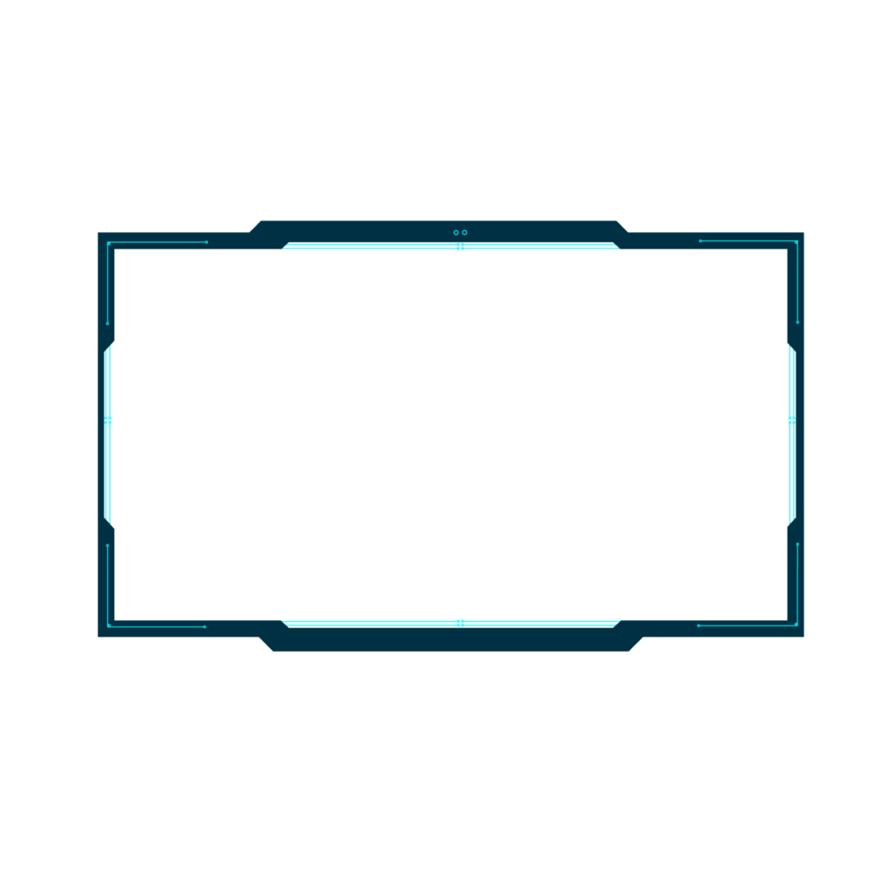Online gaming screen panel and border design for gamers png