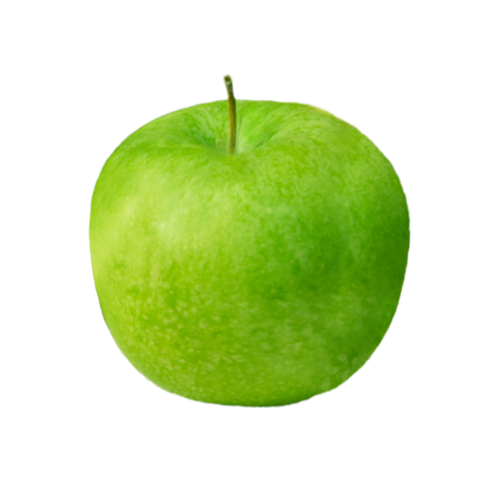 Transparent green apple png