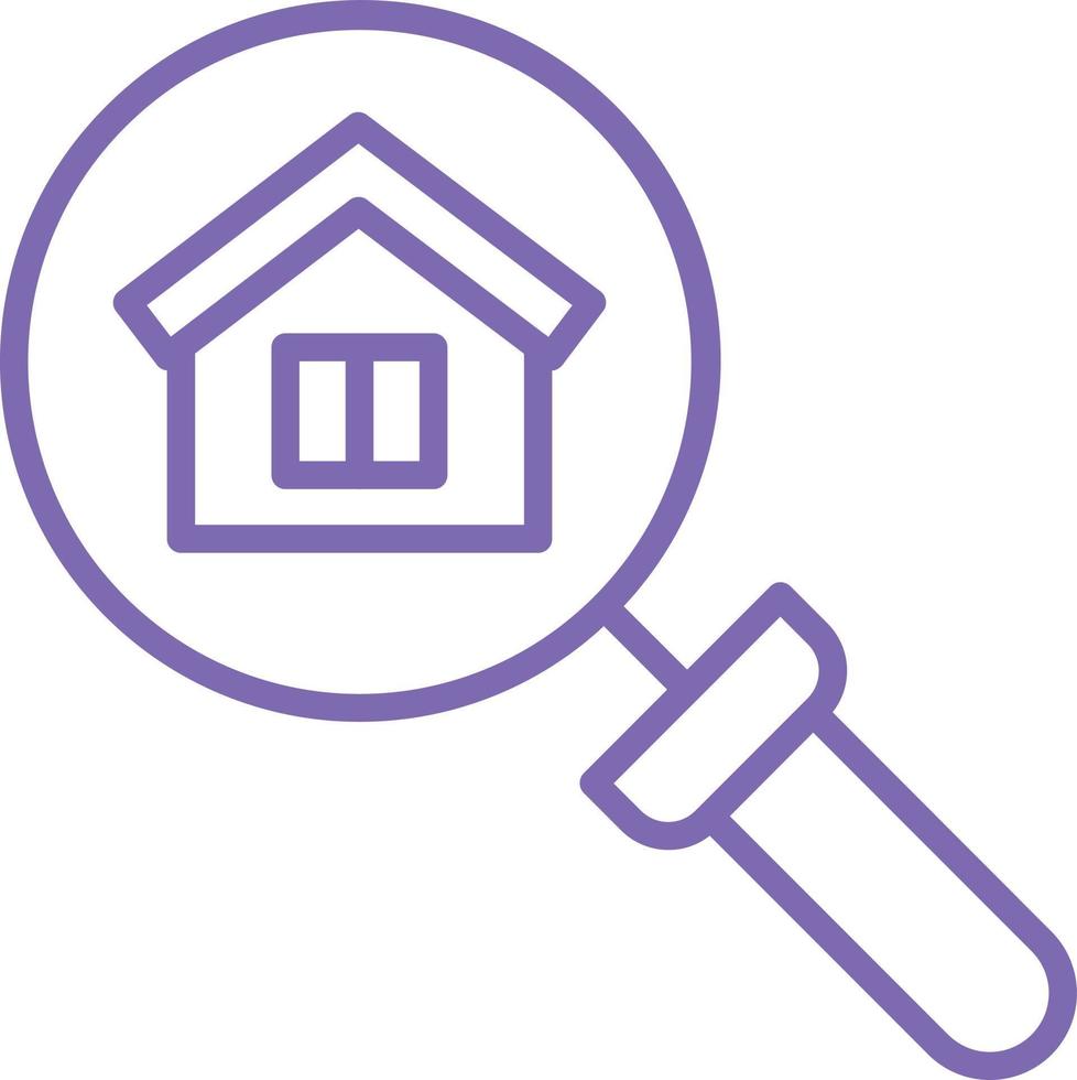 House Search Vector Icon Design