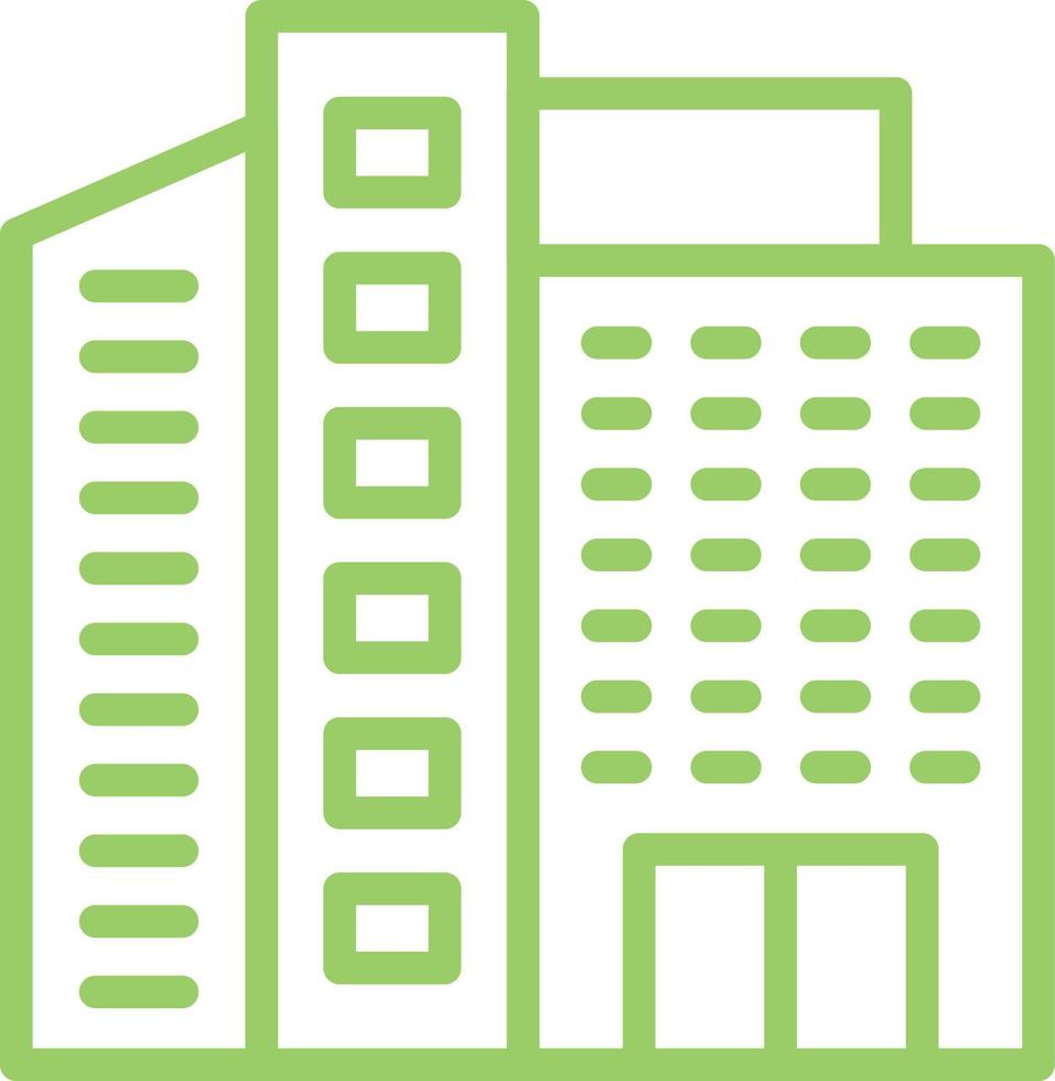 Skyscraper Vector Icon Design