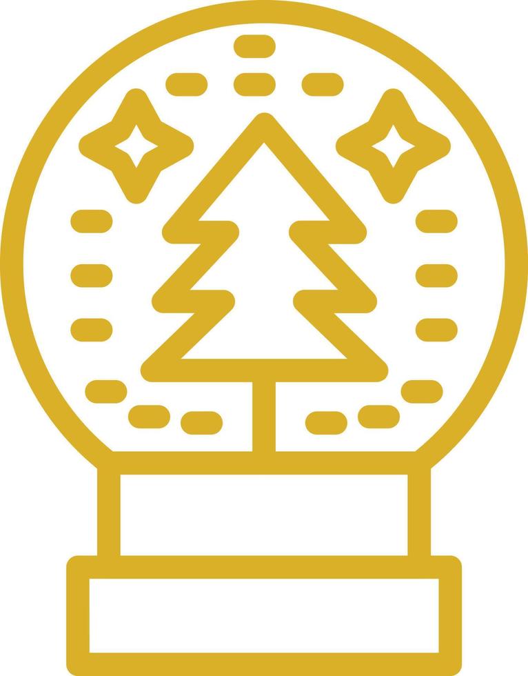 Design Snow Globe Icon Style vector