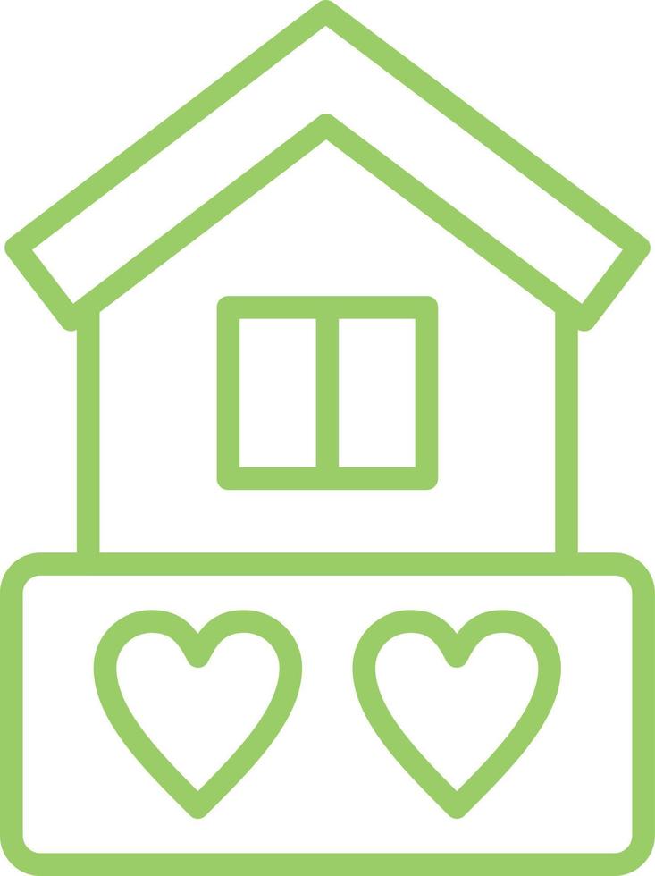 Dream House Vector Icon Design