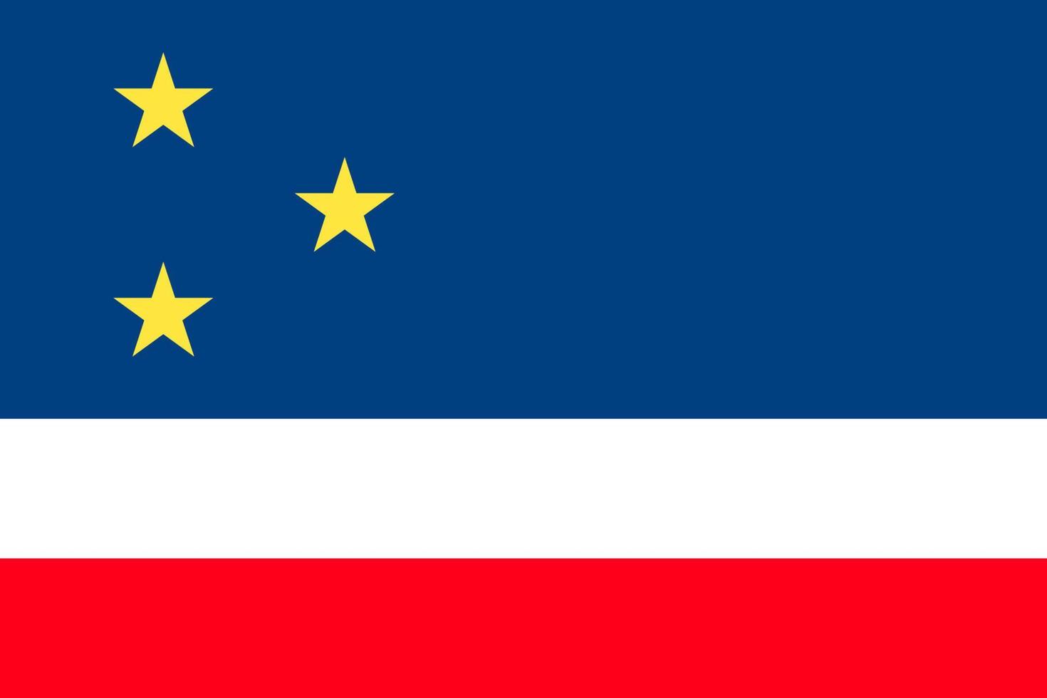 Simple flag of Gagauzia vector