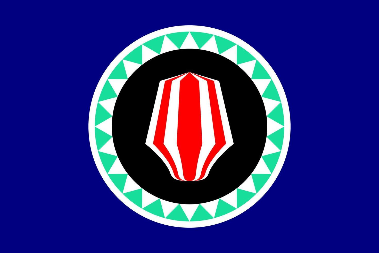 sencillo bandera de buganvilla vector