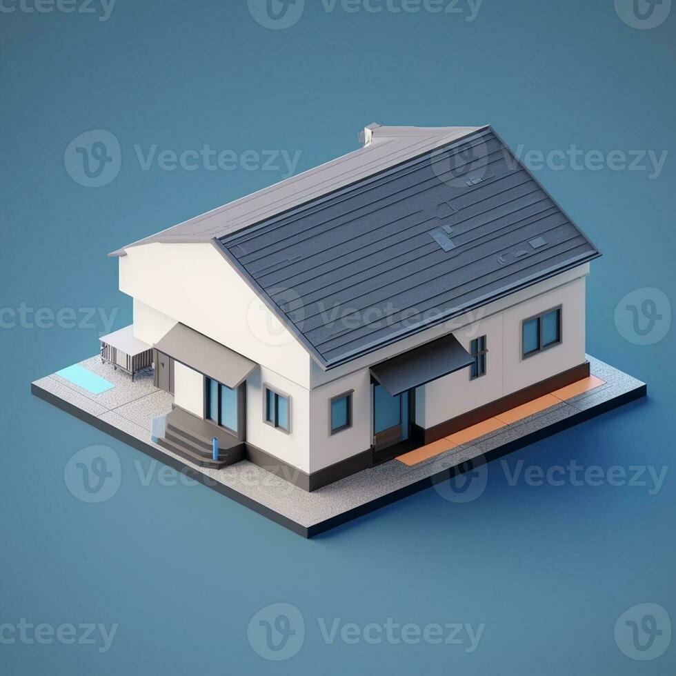 Low Poly House Stock Photos, Images and Backgrounds for Free Download