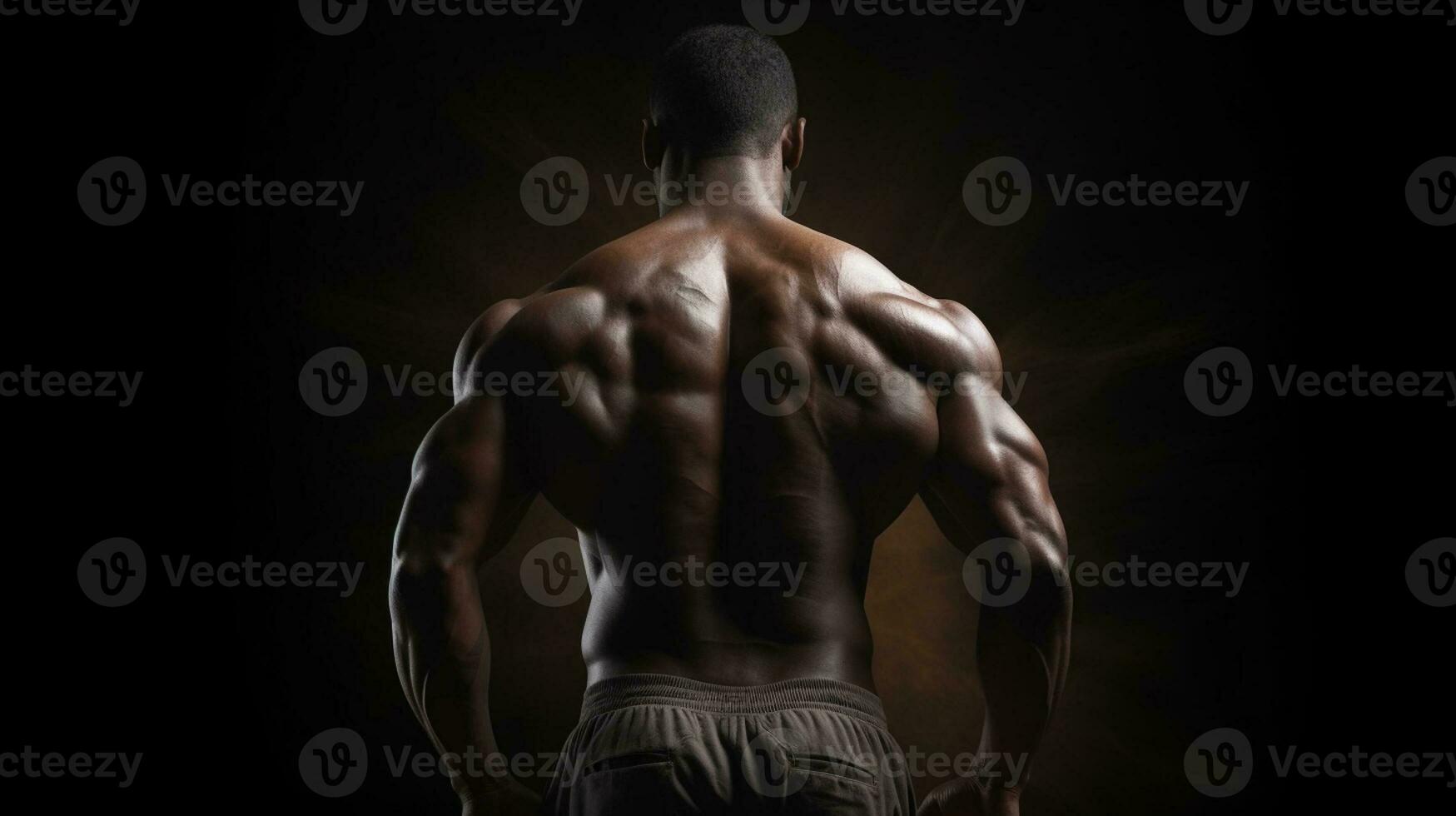 Handsome strong athletic men pumping up muscles workout bodybuilding