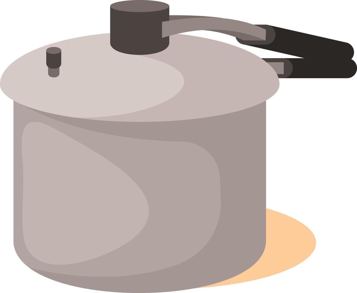 Vector Illustration Of A Pressure Cooker