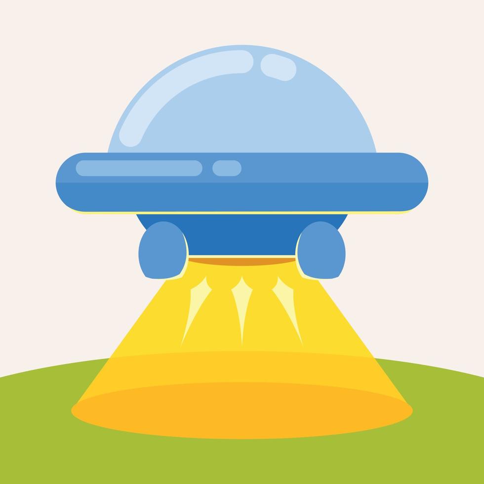 Vector Image Of An Unidentified Flying Object