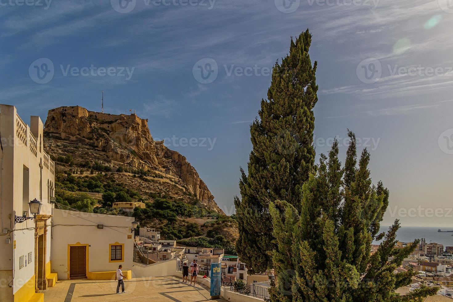 ermita de santa cruz Alicante Spain on a sunny day photo