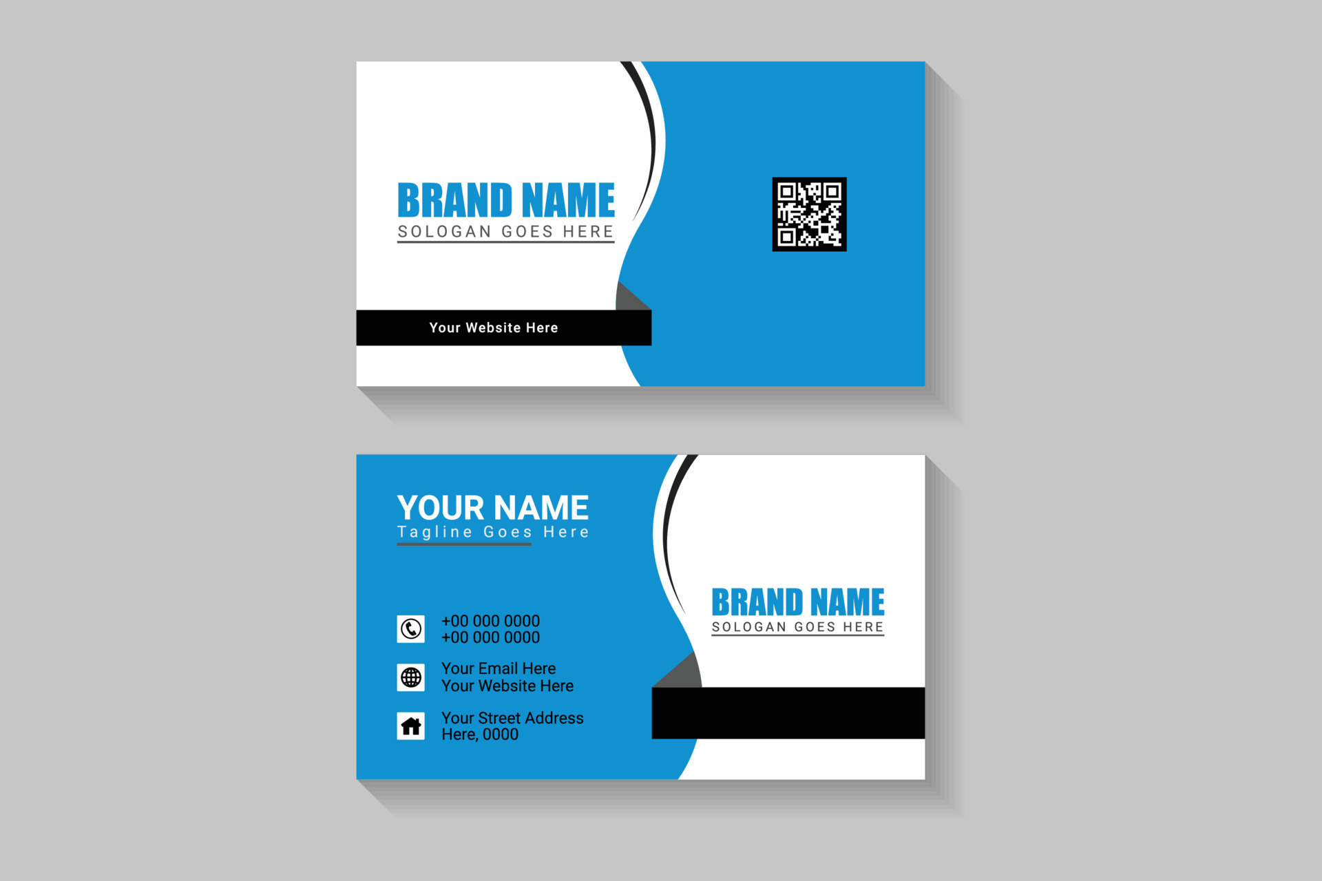 Visiting card background design 22757282 Vector Art at Vecteezy