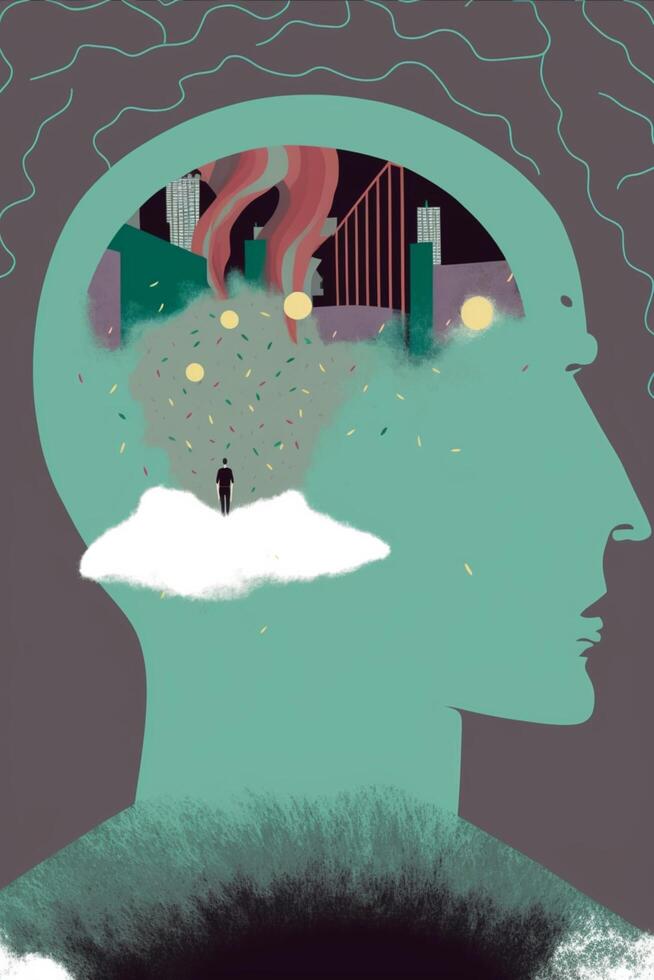 illustration of open you mind. . 22759624 Stock Photo at Vecteezy