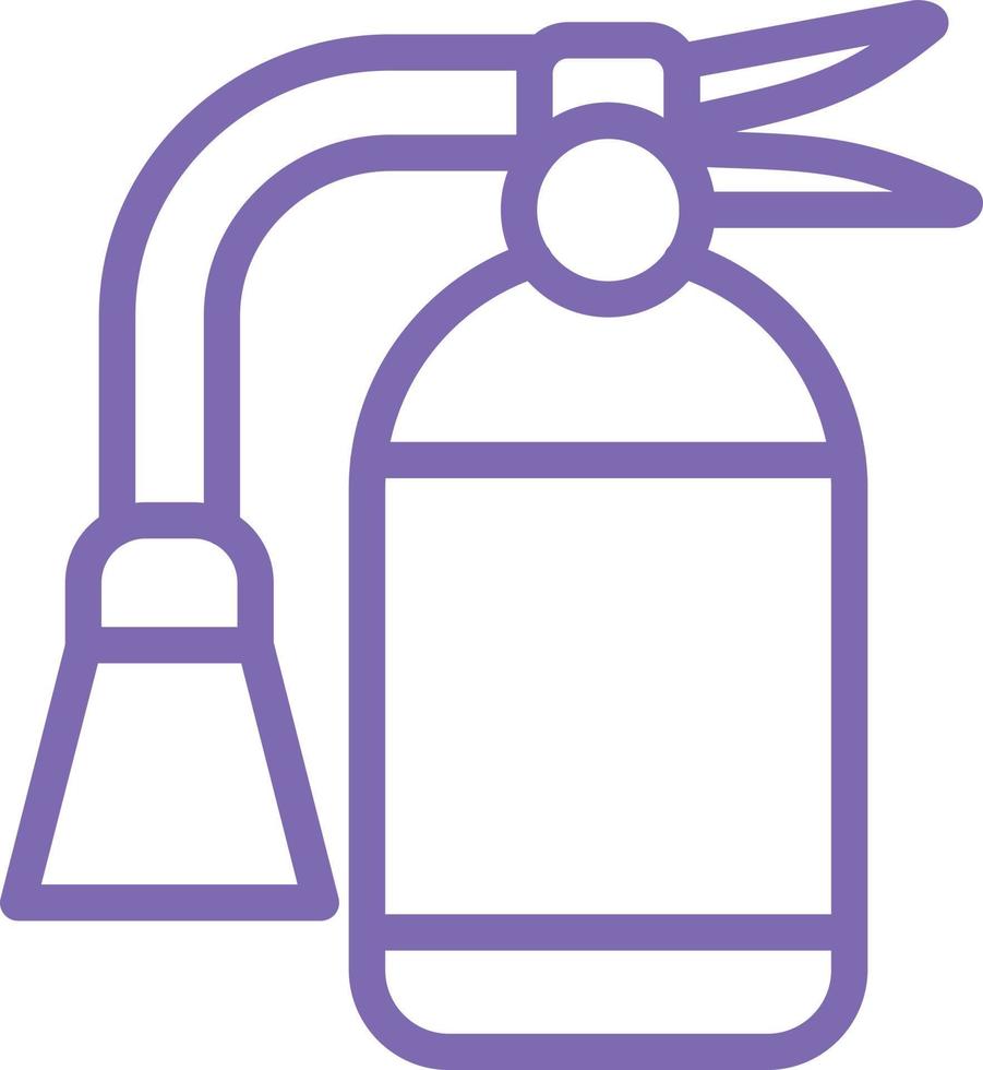 Fire Extinguisher Vector Icon Design