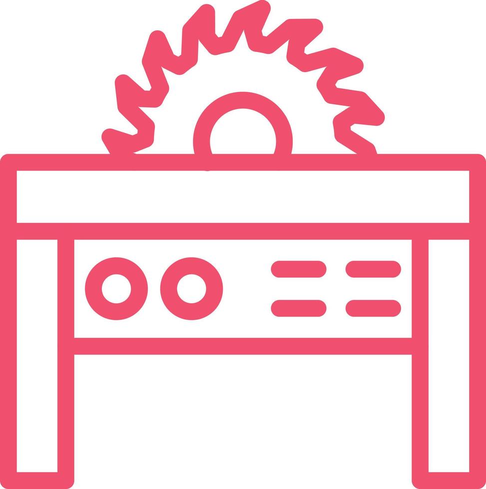 Table Cutter Vector Icon Design