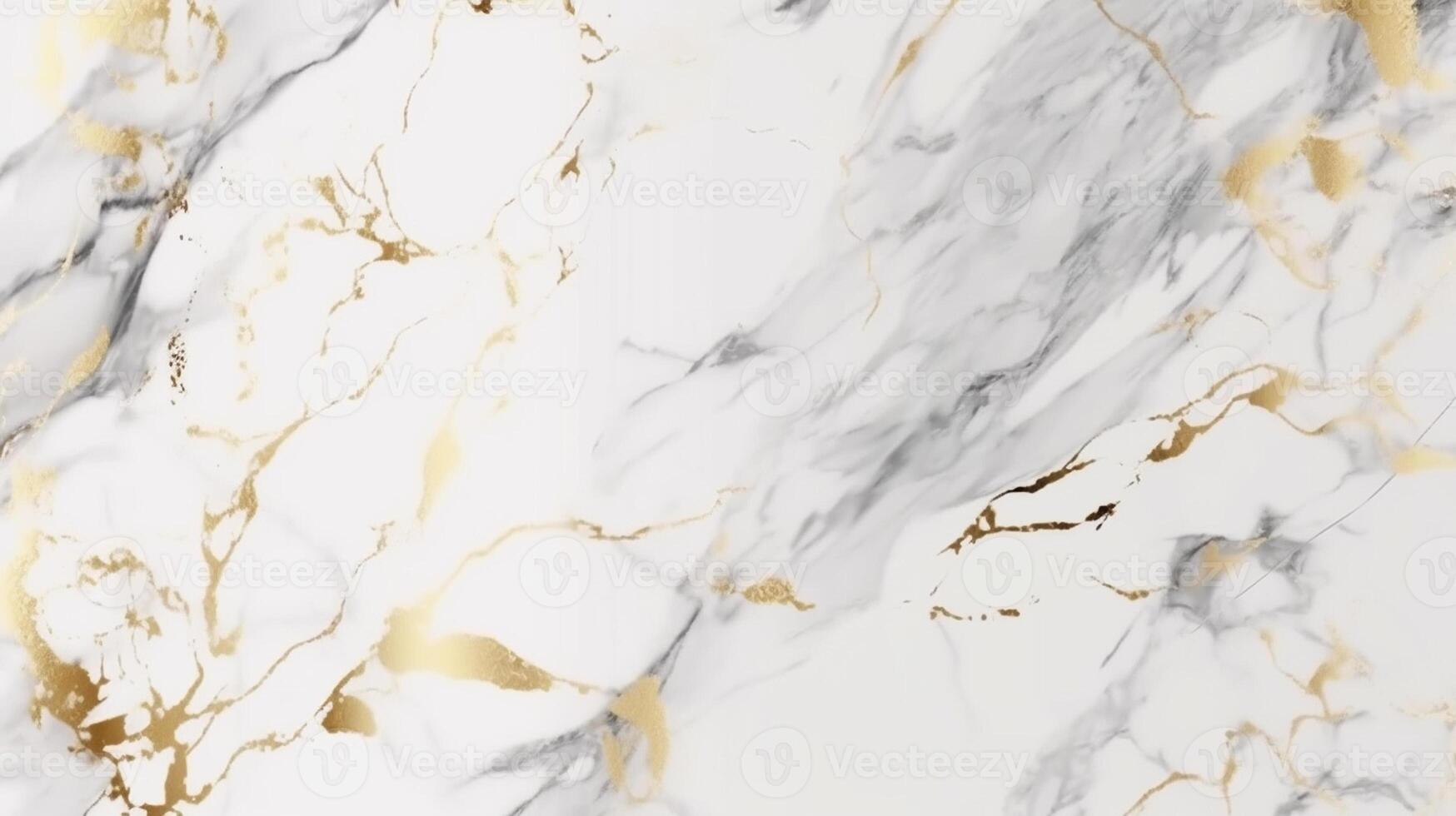 White marble texture background with gold veins. Luxury abstract