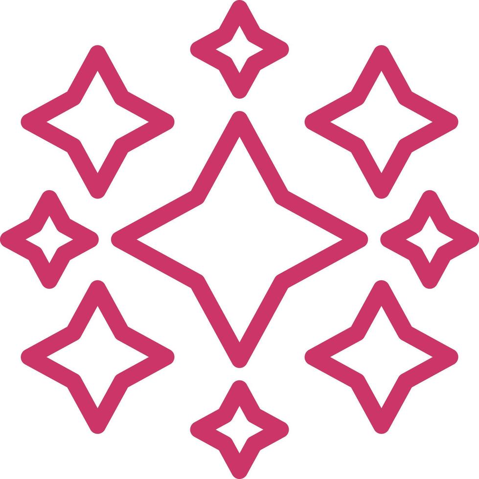 Sparkles Vector Icon Design