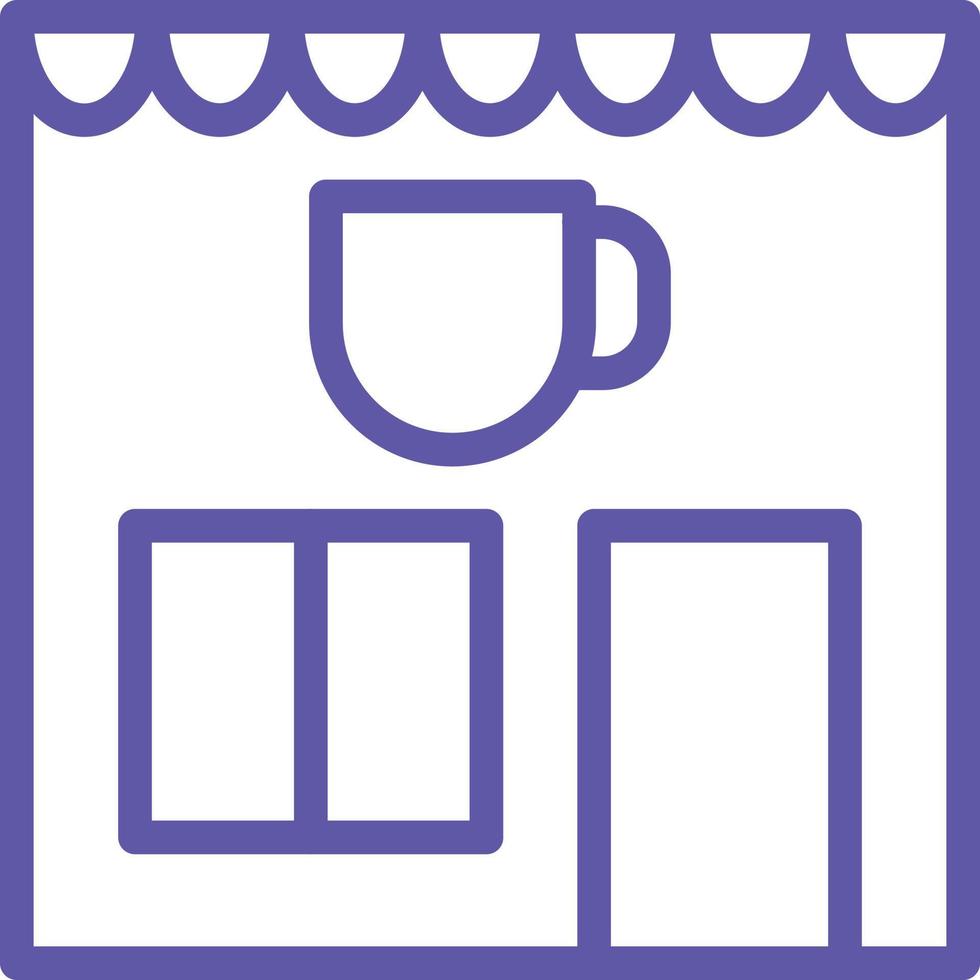 Cafe Vector Icon Design