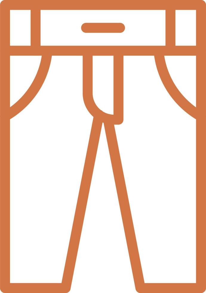Pants Vector Icon Design