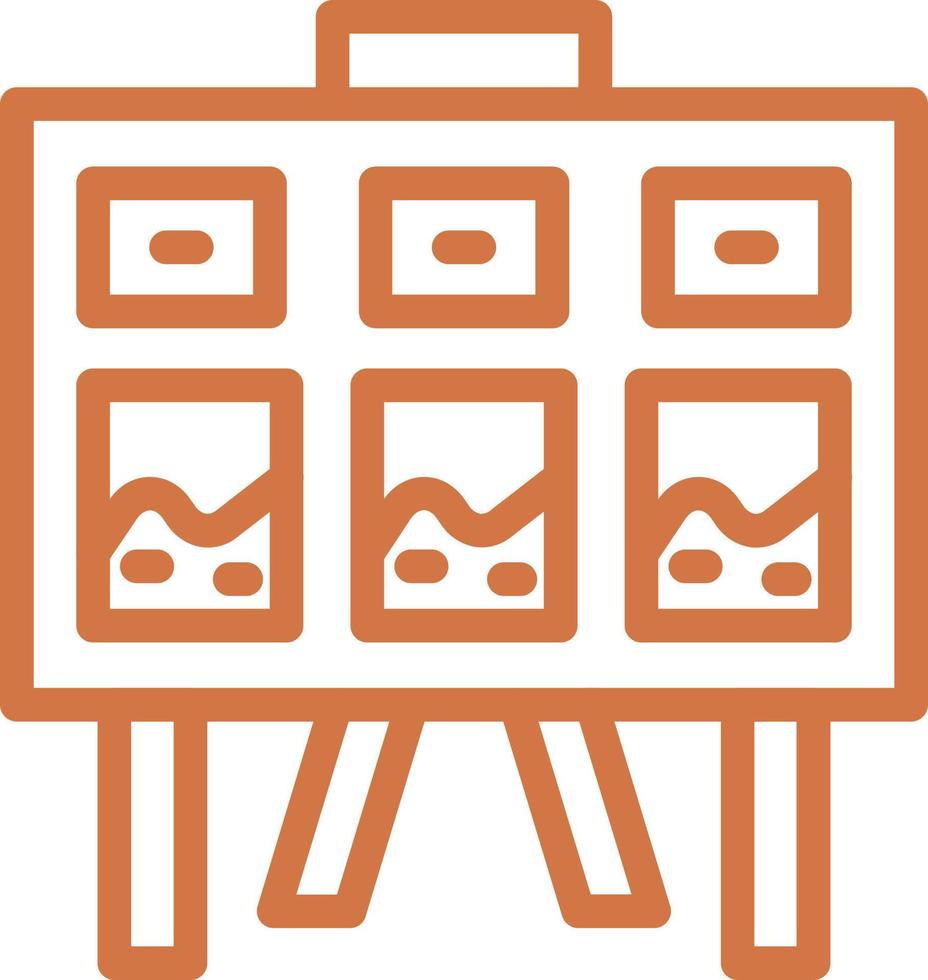 Storyboard Vector Icon Design