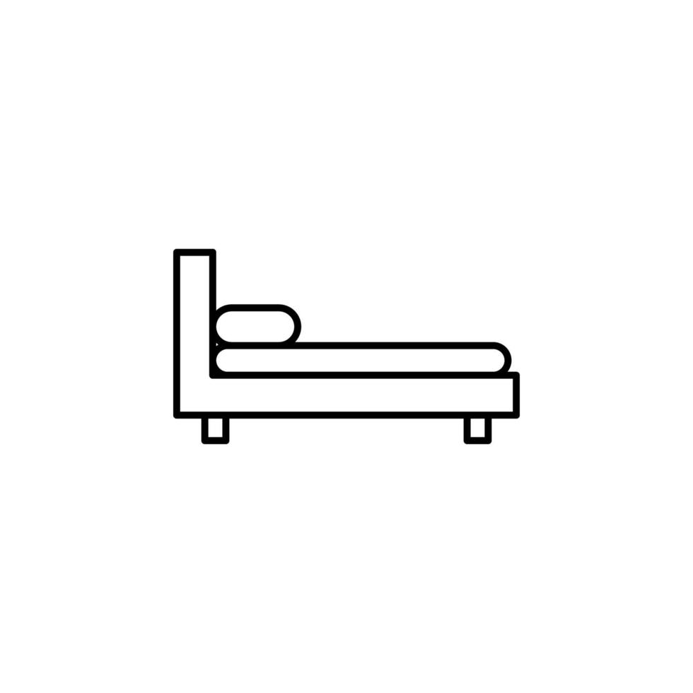 bed vector icon