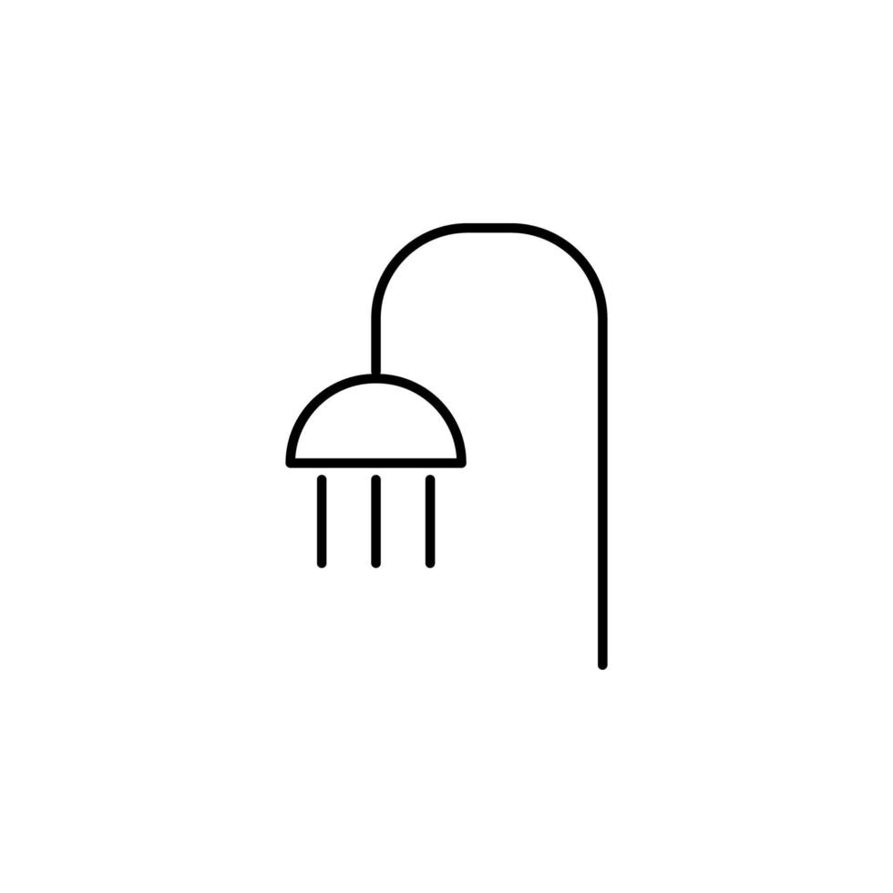 shower vector icon