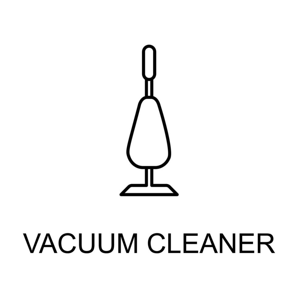 vacuum cleaner vector icon