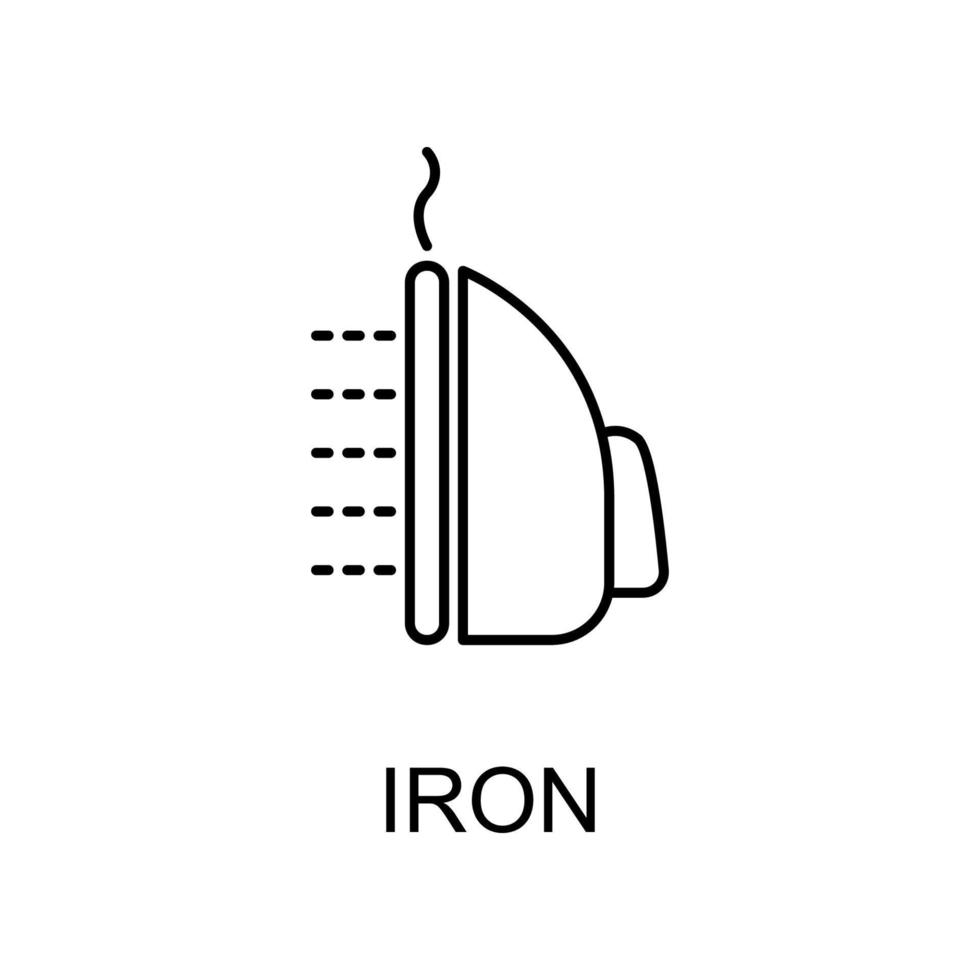 icono de vector de hierro