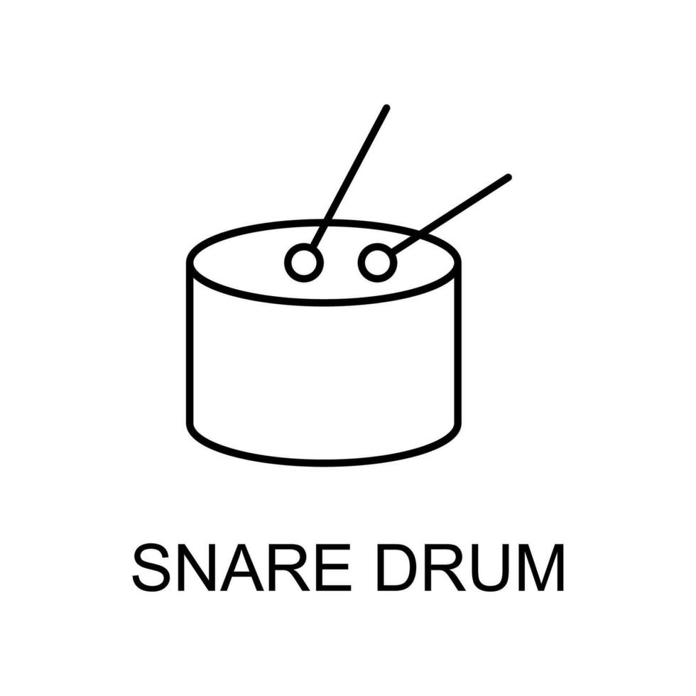 compartir tambor vector icono