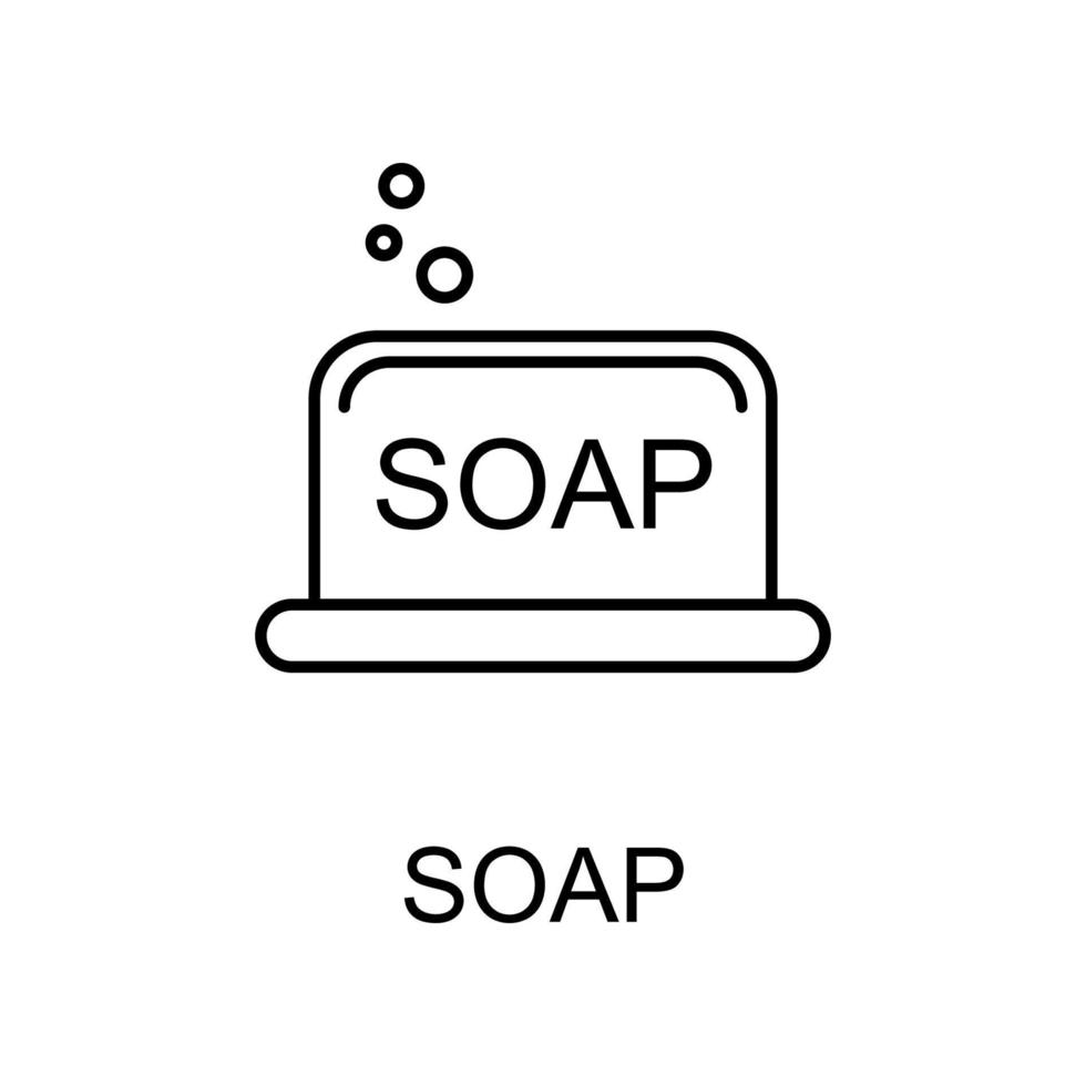icono de vector de jabón