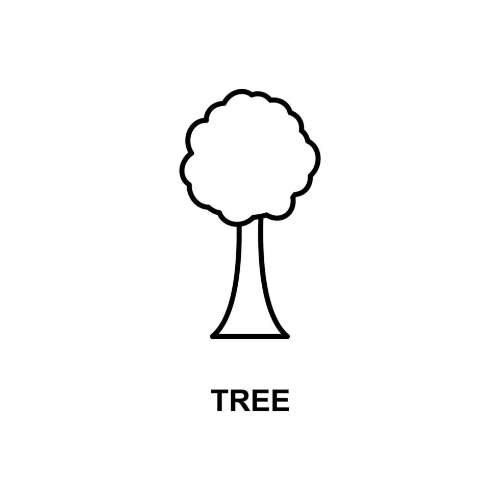 tree vector icon