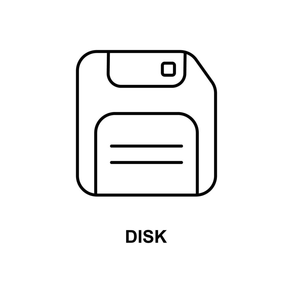 floppy disc vector icon 22761737 Vector Art at Vecteezy