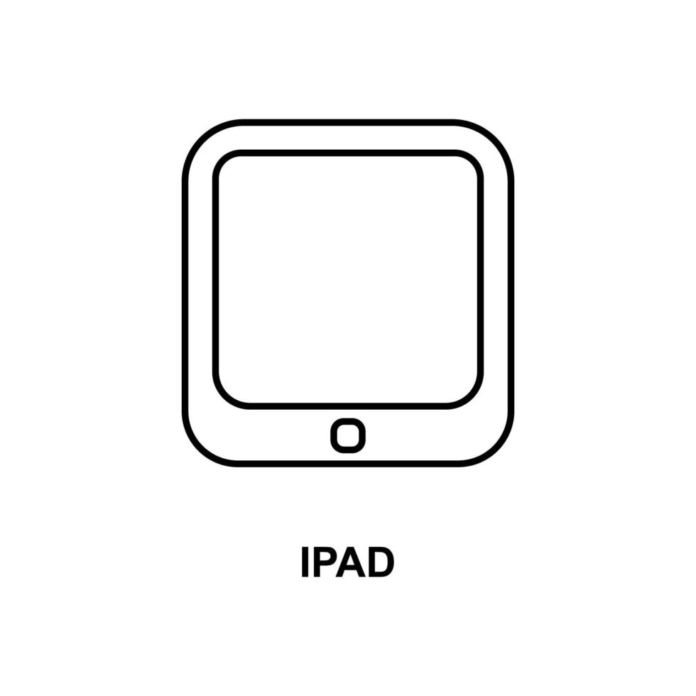 tablet vector icon