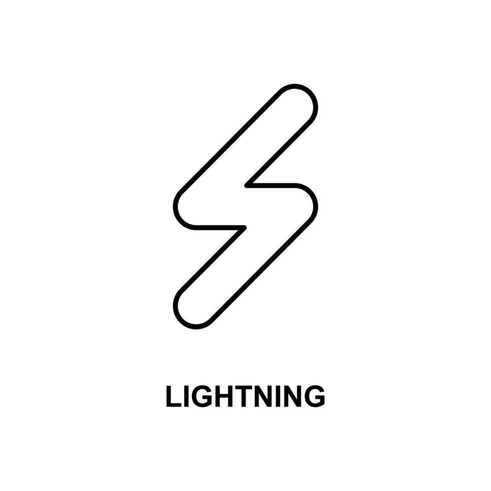 lighting vector icon