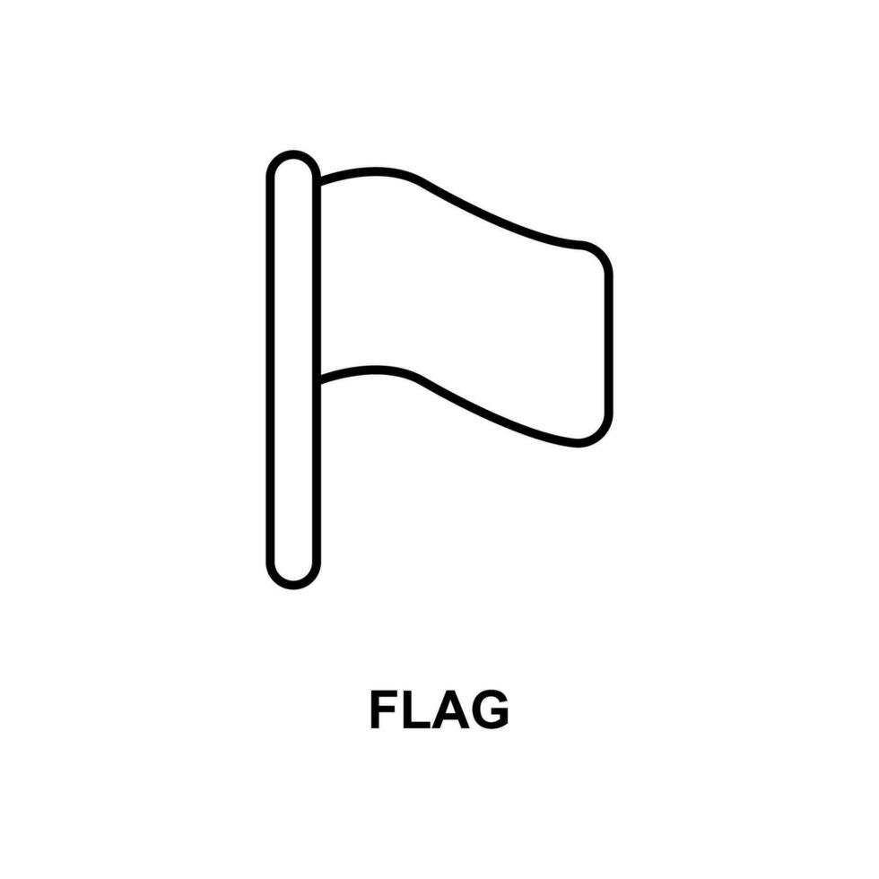 icono de vector de bandera